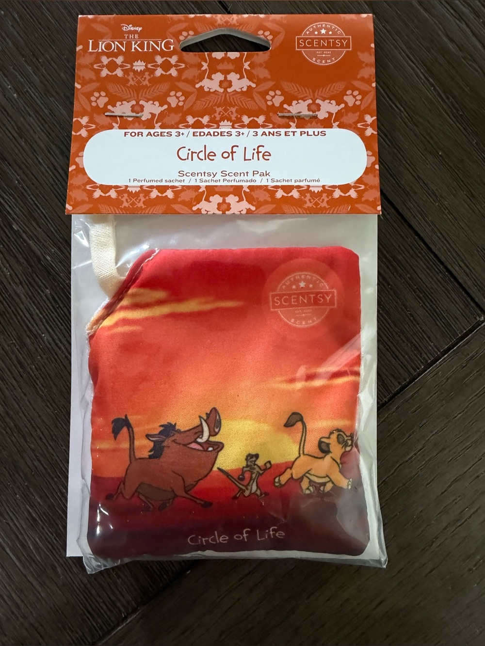 Scentsy Disney Lion King Circle of Life Scent Pak New